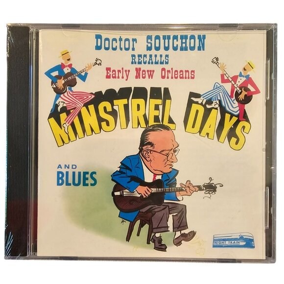 Dr. Souchon Recalls Early New Orleans Minstrel Days & Blues Music CD 37746cd - Picture 1 of 2